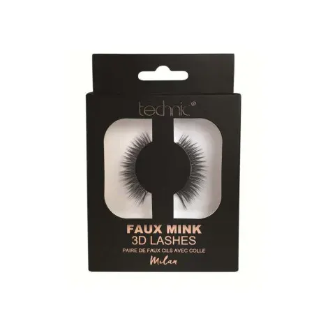 Technic Faux Mink 3D Lashes - Milan — TECHNIC makeup product