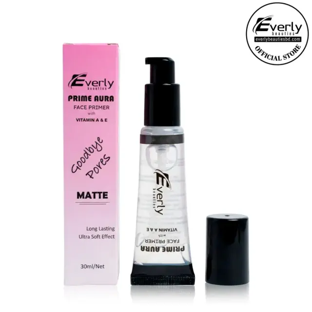 Everly Beauties Prime Aura Face Primer with Vitamin A & E — Everly Beauties